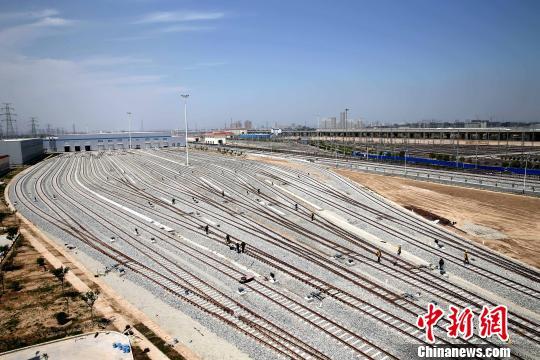 圖為俯瞰基地。　張遠(yuǎn) 攝